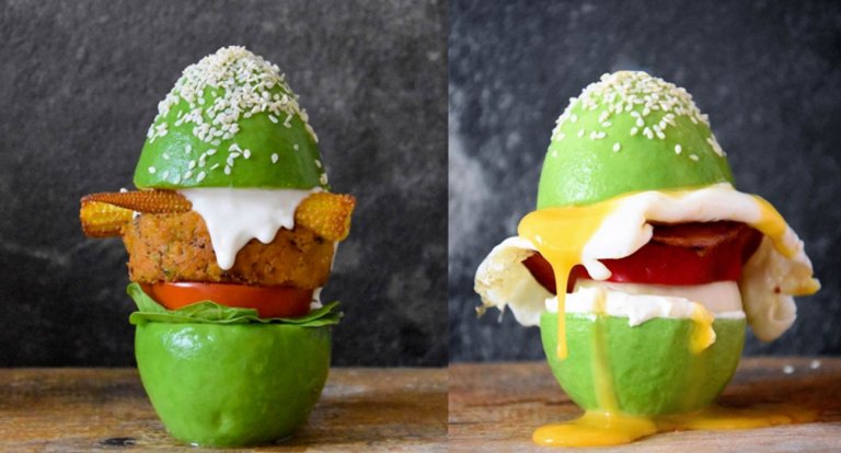 Avocado burger
