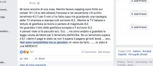 abbassare magnitudo terremoto
