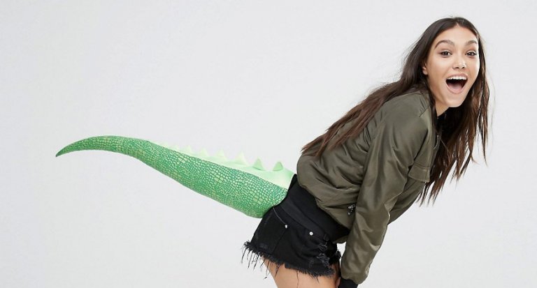 coda dinosauro staccabile