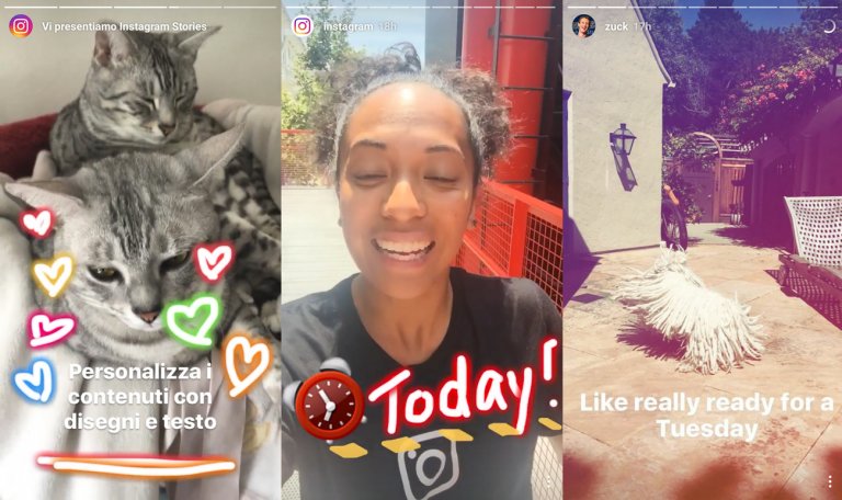 Instagram stories
