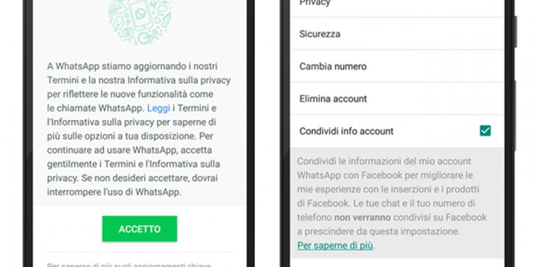 whatsapp facebook numero telefono