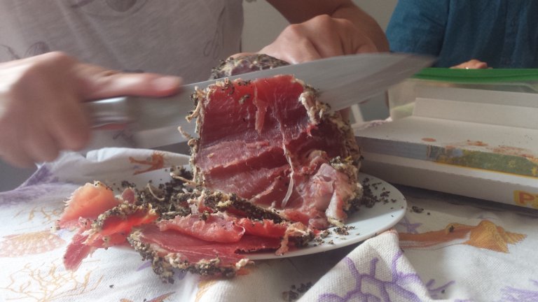 La mitologica Noce di Prosciutto al Pepe, assaggiata per voi