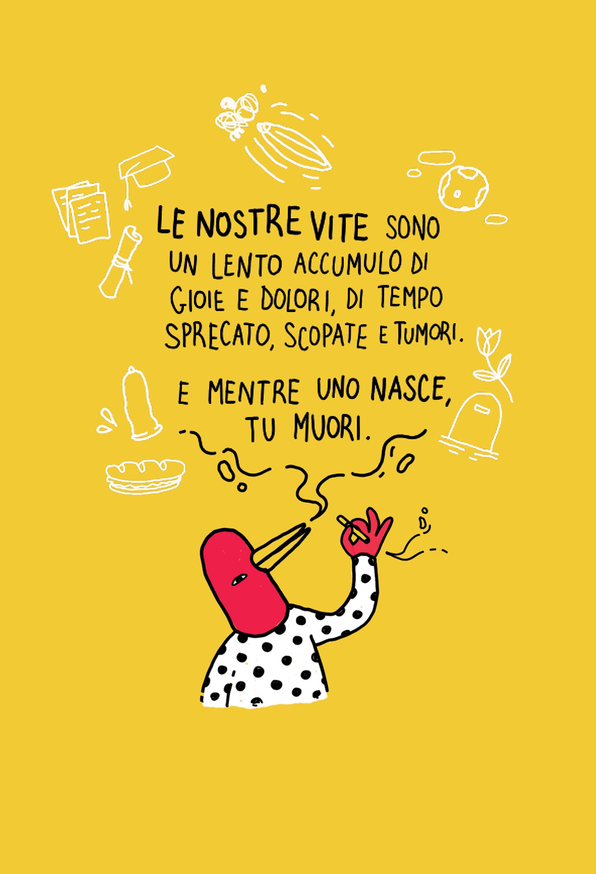 Mattia LaBadessa è giovane illustratore campano che, in brevissimo tempo, è diventato molto popolare per le sue vignette ciniche ma, contemporaneamente, molto romantiche. Lo scorso 8 ottobre è uscito il suo primo libro “Le cose così”, edito Shockdom.