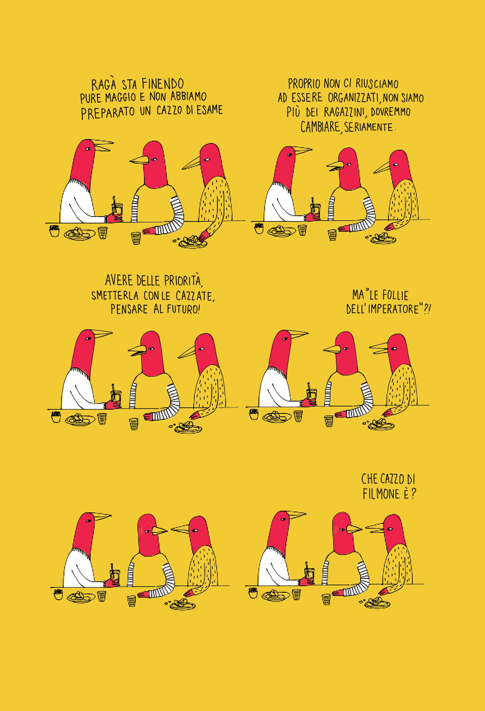 Mattia LaBadessa è giovane illustratore campano che, in brevissimo tempo, è diventato molto popolare per le sue vignette ciniche ma, contemporaneamente, molto romantiche. Lo scorso 8 ottobre è uscito il suo primo libro “Le cose così”, edito Shockdom.