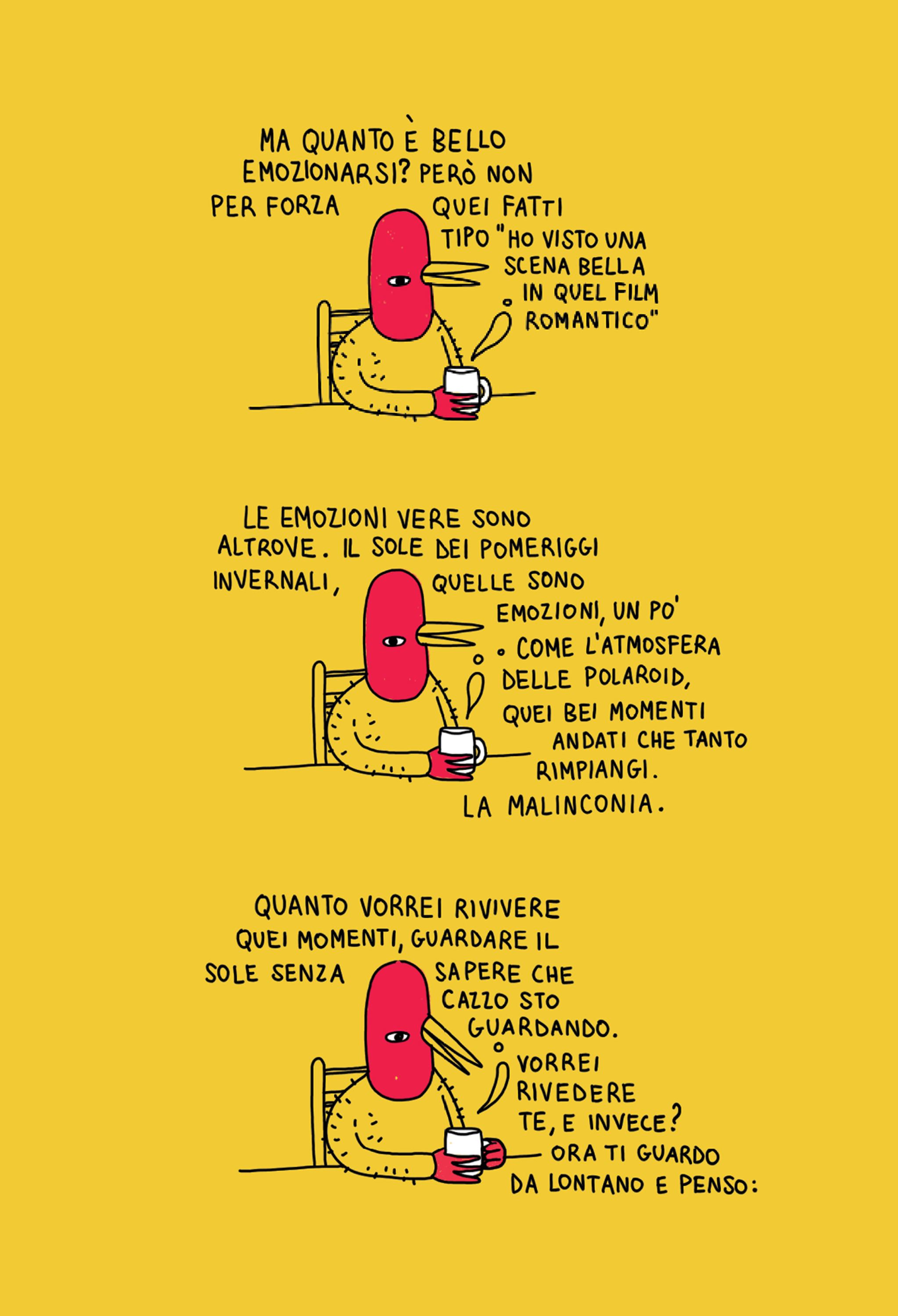 Mattia LaBadessa è giovane illustratore campano che, in brevissimo tempo, è diventato molto popolare per le sue vignette ciniche ma, contemporaneamente, molto romantiche. Lo scorso 8 ottobre è uscito il suo primo libro “Le cose così”, edito Shockdom.