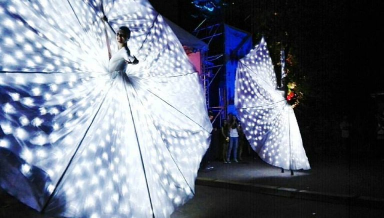 Farfalle luminose