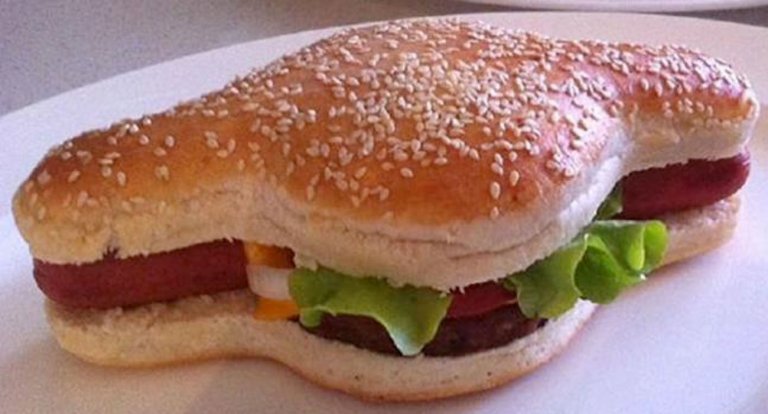 Hot dog burger