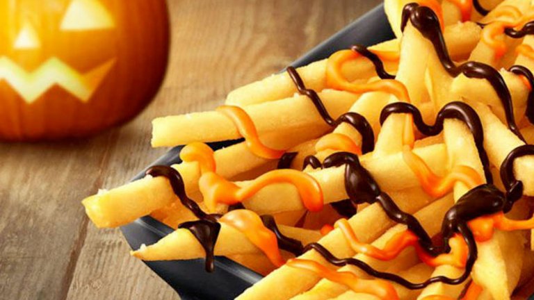 Patatine fritte cioccolato