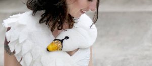 Sciarpa cigno