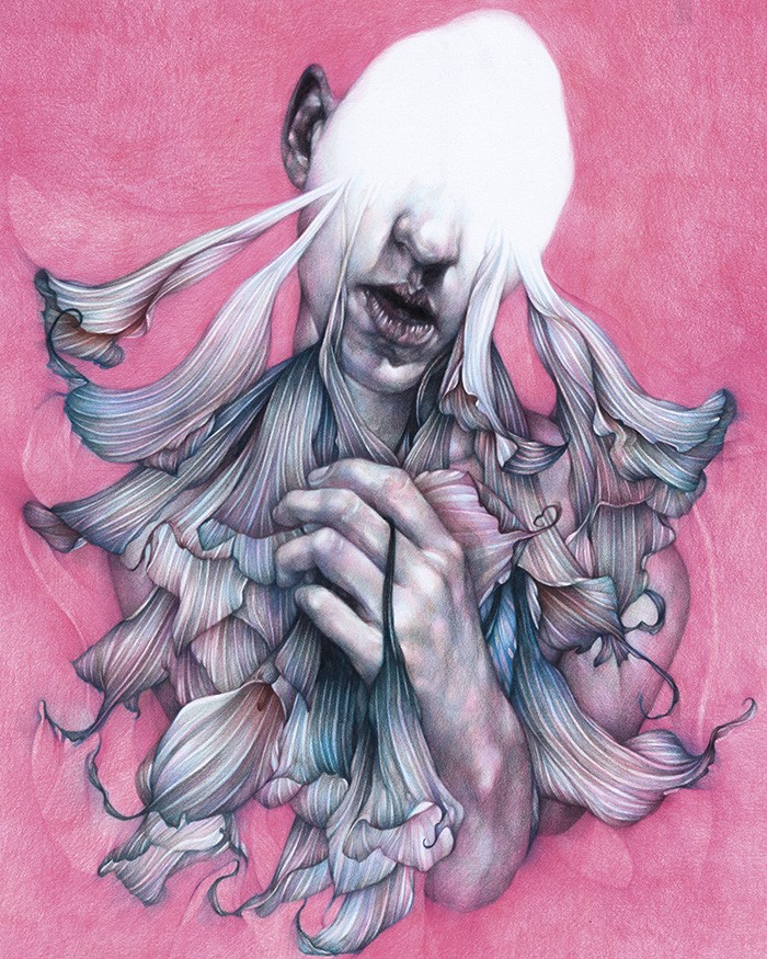 2016, matite colorate su carta, cm 50x40