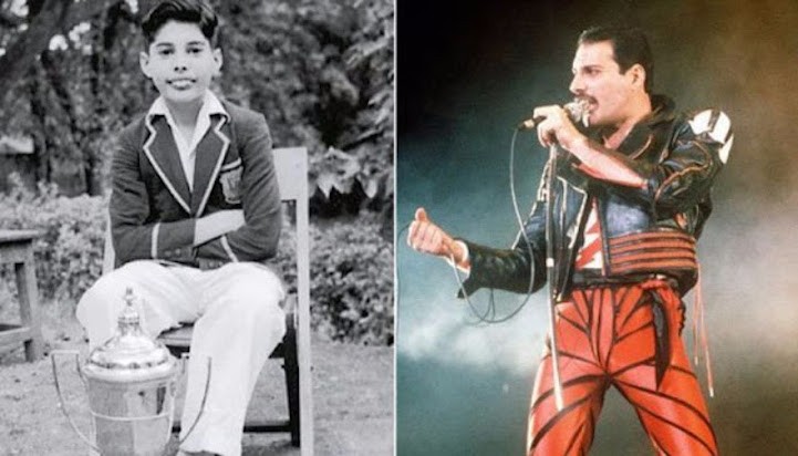 Il mitico cantante dei Queen (vero nome Farrokh Bulsara) è nato nel 1946 ed è scomparso nel 1991 a causa dell'Aids. La foto da piccolo sembra provenire direttamente da un'altra epoca.