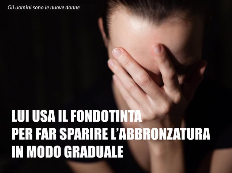 Gli uomini sono le nuove donne