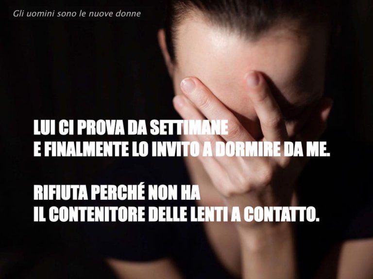 Gli uomini sono le nuove donne