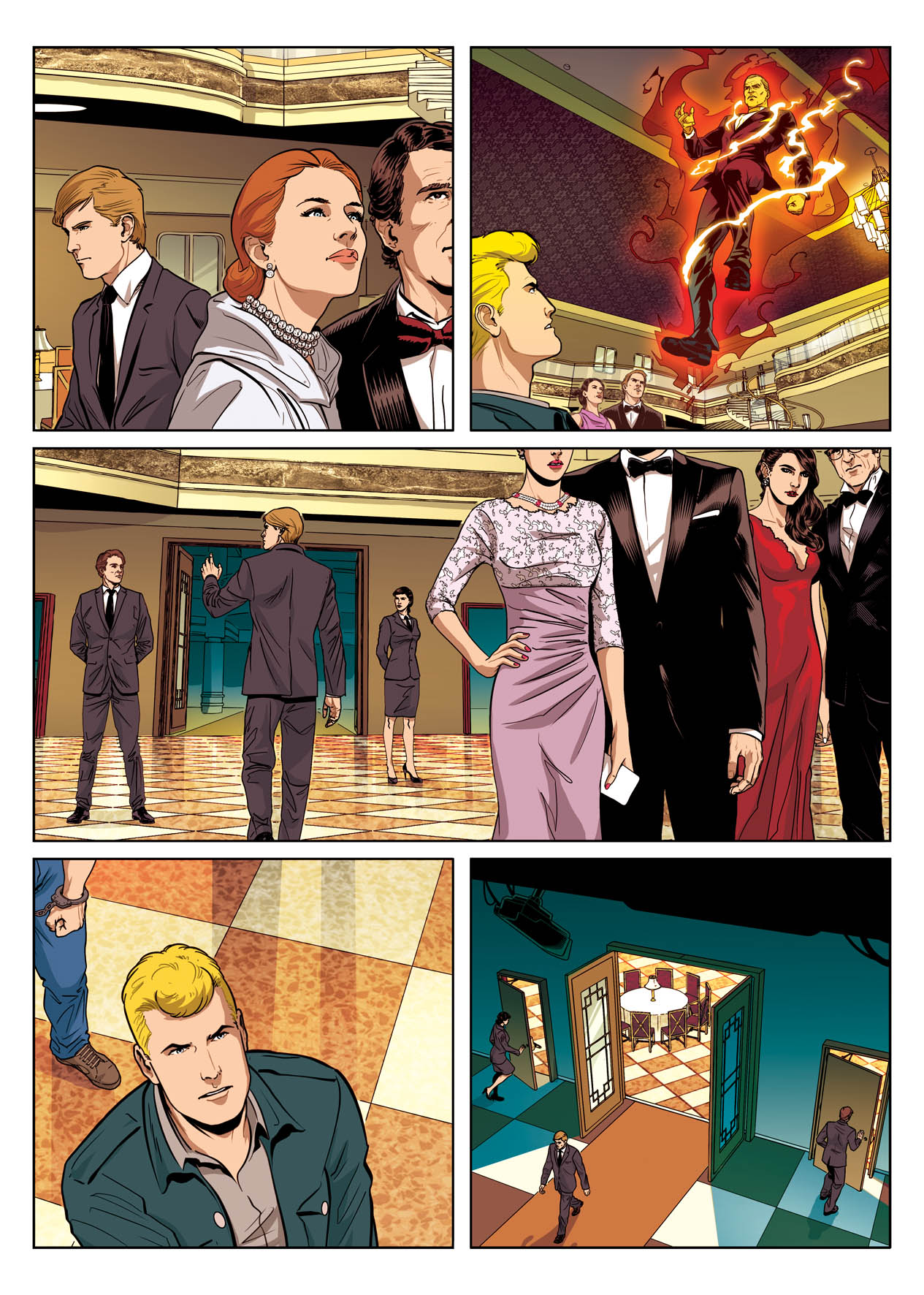 Testi: i “Mysteriani”
Disegni: Sauro Quaglia
Colori: Studio Rudoni