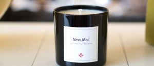 candela profumo computer mac nuovo