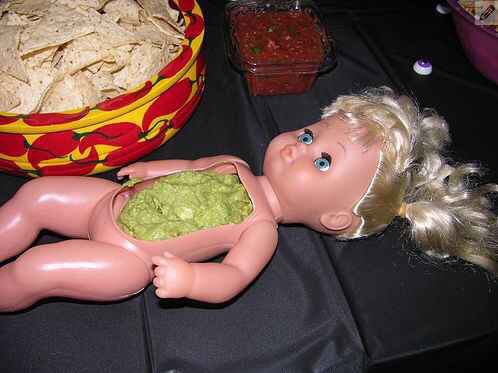 "Per il guacamole, prendetelo direttamente dal ventre di quel neonato"