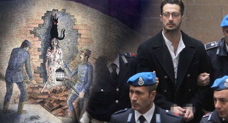 Le strane affinità tra l’arresto di Fabrizio Corona e i racconti di Edgar Allan Poe