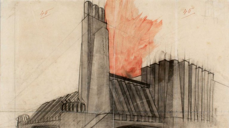 Una mostra gratuita celebra l’architetto futurista Antonio Sant’Elia