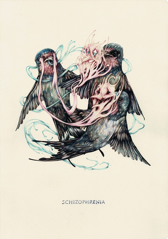 2016, matite colorate su carta moleskine, cm 30x21