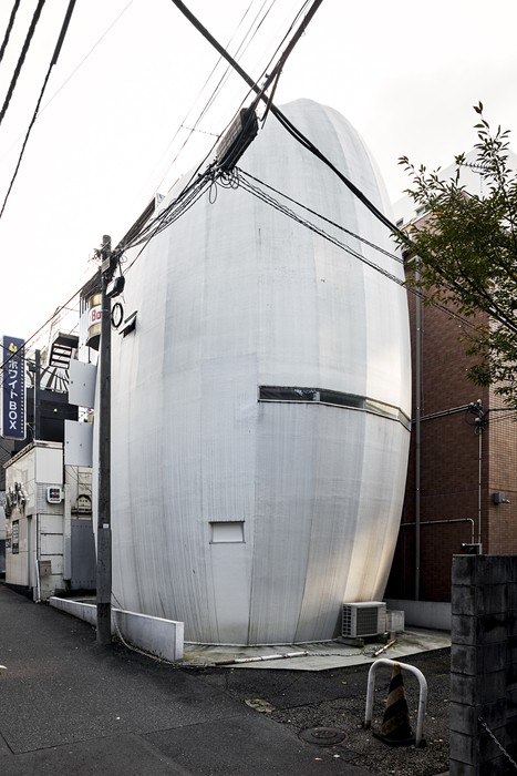 Natural Ellipse House (edificio residenziale).
Architetto: Masaki Endoh, Masahiro Ikeda, 2002.
Tokyo, Giappone.
Foto: Ste_Peg, 2016.