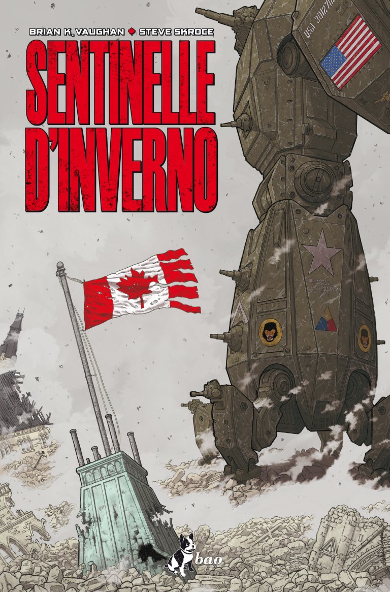 La copertina di Sentinelle d'Inverno