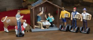 Hipster nativity