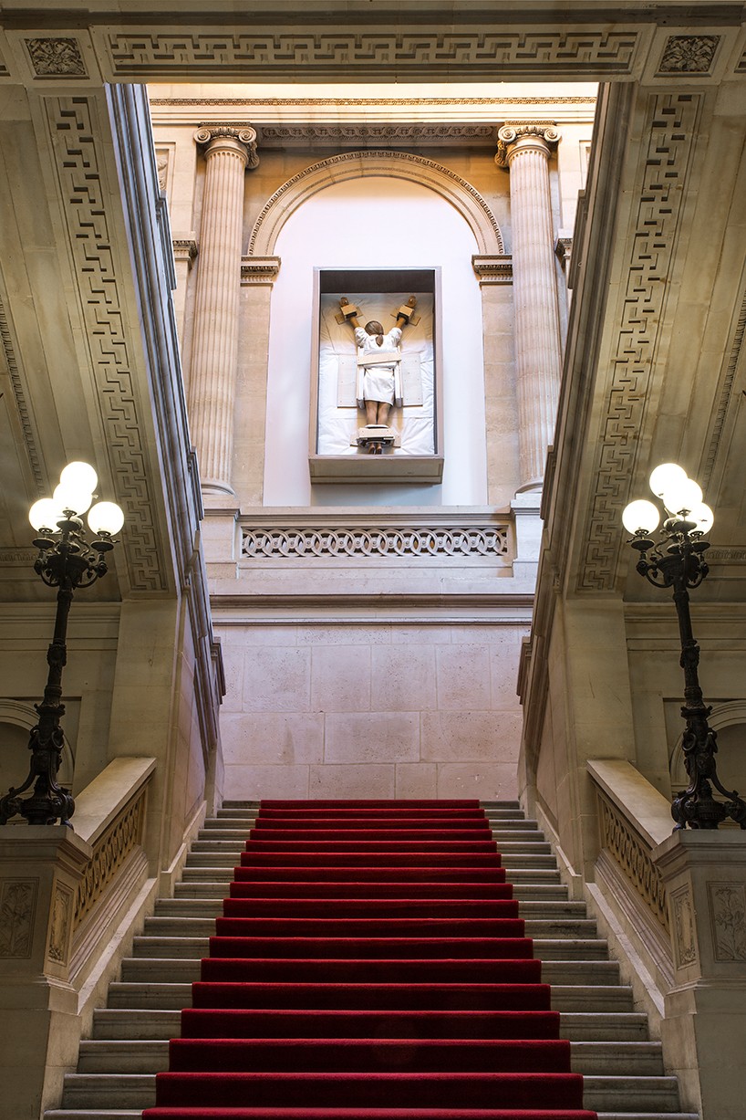 Exhibition view Maurizio Cattelan, Not Afraid of Love at Monnaie de Paris, from 21 October 2016 to 8 January 2017