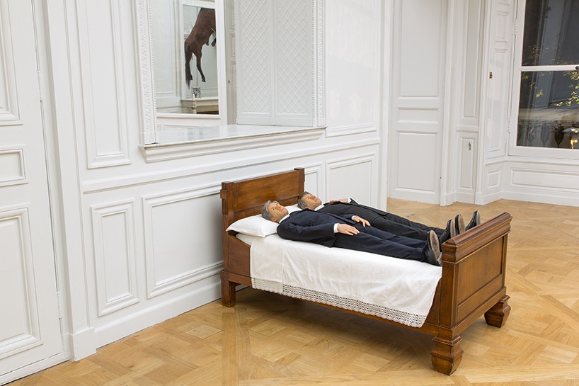 Exhibition view Maurizio Cattelan, Not Afraid of Love at Monnaie de Paris, from 21 October 2016 to 8 January 2017