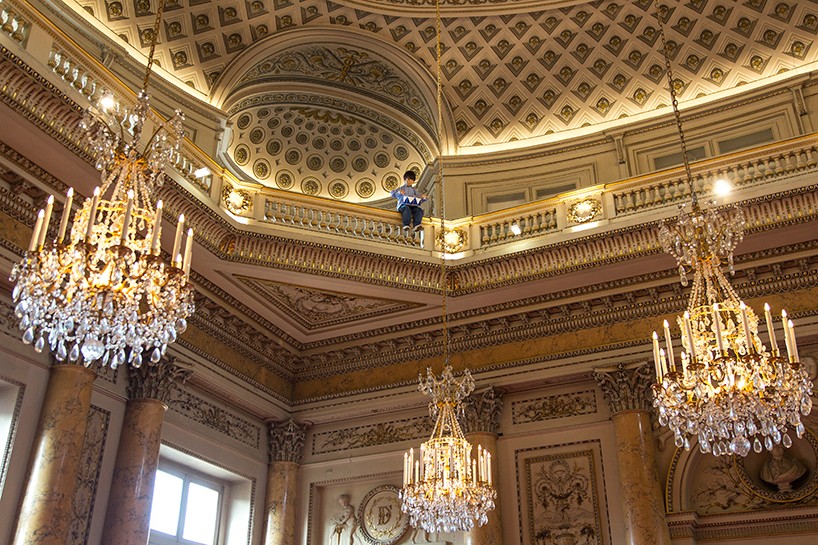 Exhibition view Maurizio Cattelan, Not Afraid of Love at Monnaie de Paris, from 21 October 2016 to 8 January 2017