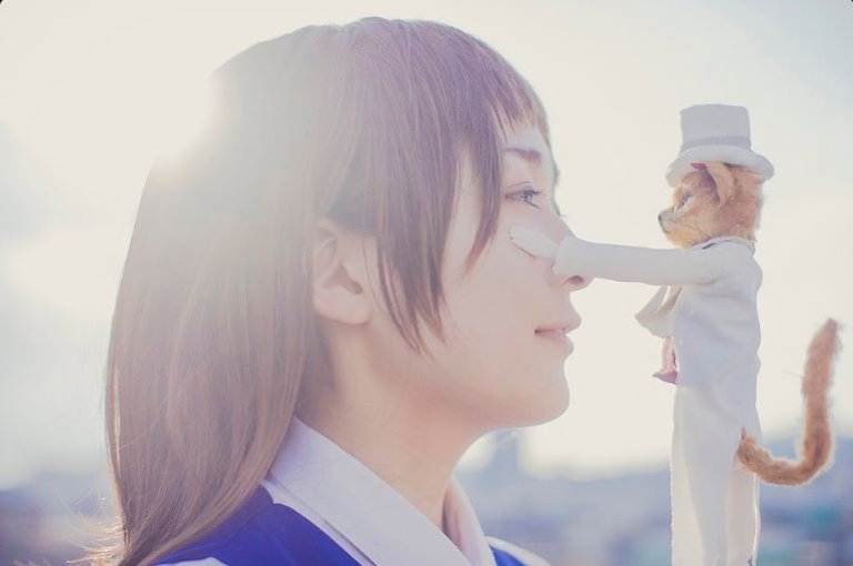Le foto di una cosplayer danno vita ai film dello Studio Ghibli