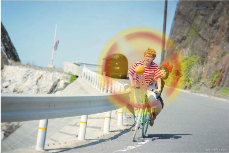 Le foto di una cosplayer danno vita ai film dello Studio Ghibli