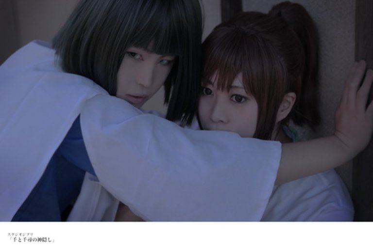 Le foto di una cosplayer danno vita ai film dello Studio Ghibli