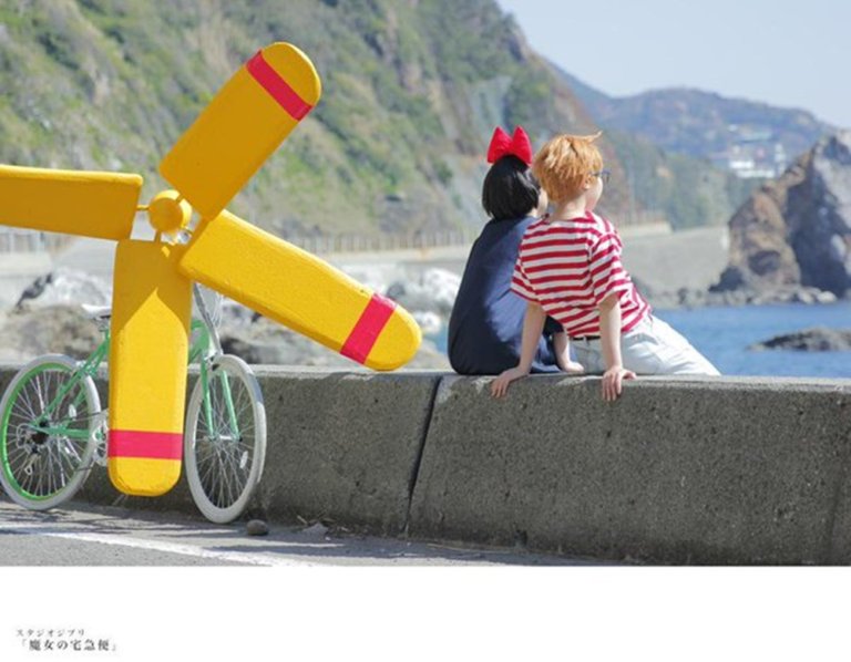 Le foto di una cosplayer danno vita ai film dello Studio Ghibli