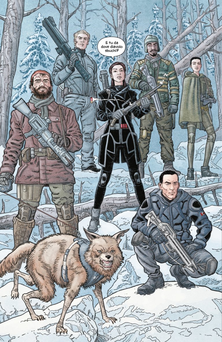 Sentinelle d'Inverno, di Brian K. Vaughan e Steve Skroce