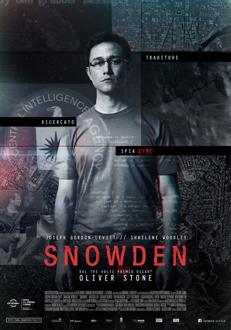 Snowden, di Oliver Stone