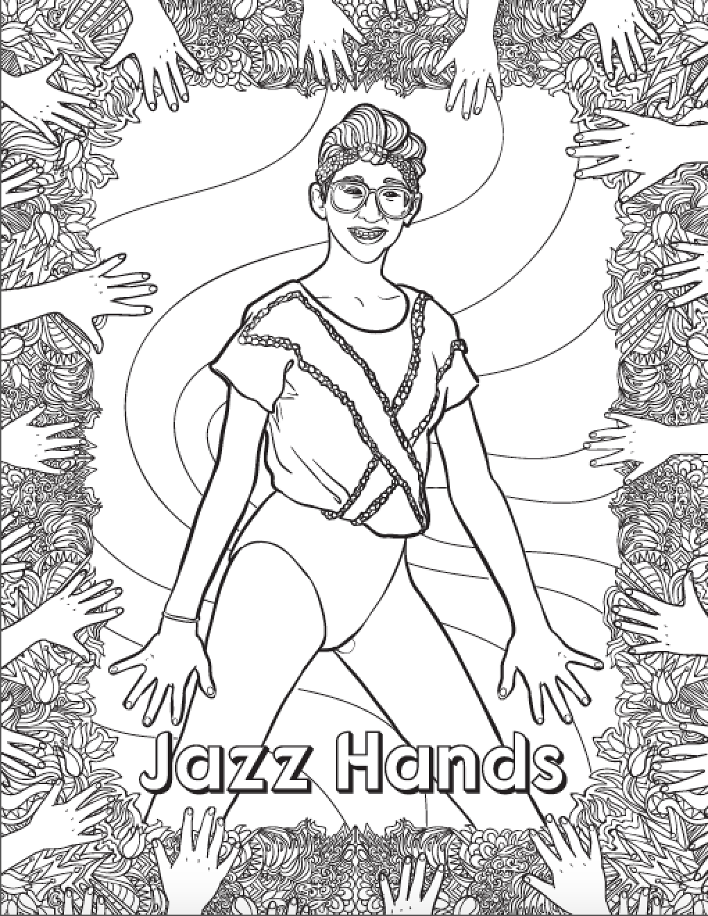 Le tipiche mani da danza jazz, per una ballerina di quelle top