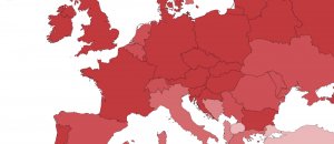 mappa alcol europa