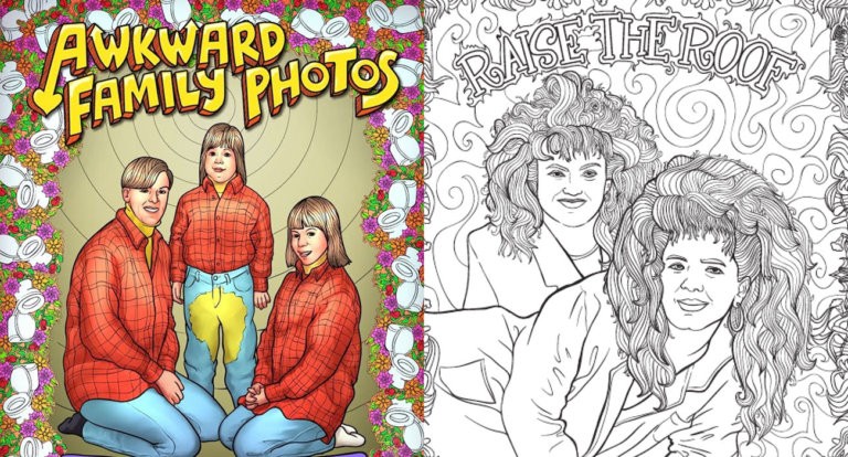 Awkward Family Photos, l’album da colorare con le più imbarazzanti foto di famiglia di sempre