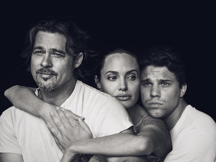 L'amore può essere anche una 3some, con la ex coppia Brad Pitt e Angiolina Jolie