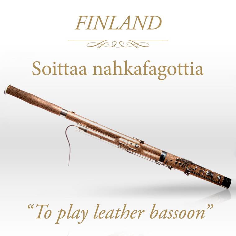 Il fagotto ha già una forma decisamente falloide, pensate poi se fosse costruito in pelle umana, ai che goduria suonarlo?