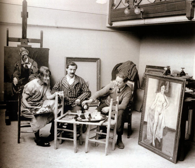 Maurice Utrillo e Suzanne Valandon