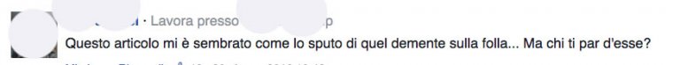 Tutti gli insulti che ho ricevuto scrivendo su internet