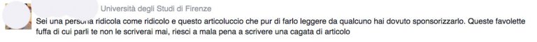 Tutti gli insulti che ho ricevuto scrivendo su internet