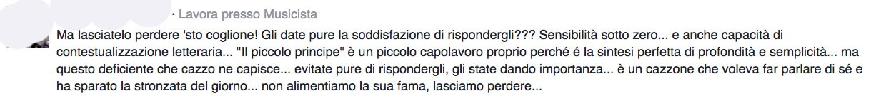 Fortunatamente ci sono persone sensibili a questo mondo.