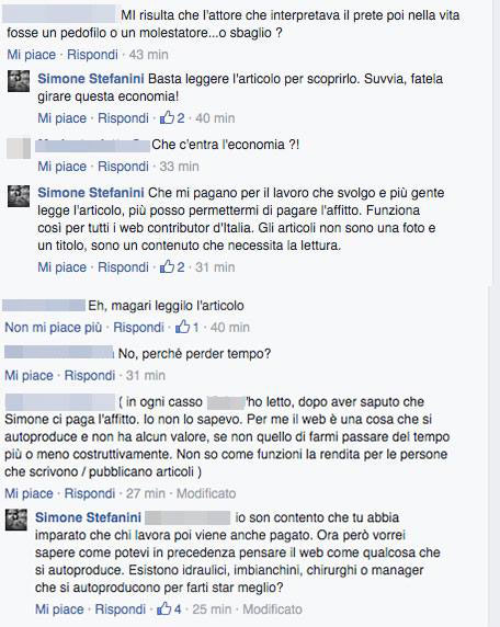 Non voglio spaventarvi, ma là fuori ci sono persone che pensano che il web si autoproduca per far passare il tempo ai suoi utenti.