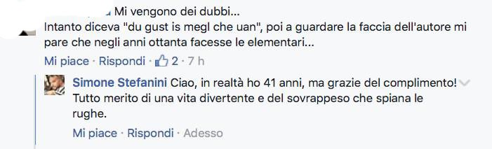 Che bello quando vengo scambiato per giovane!