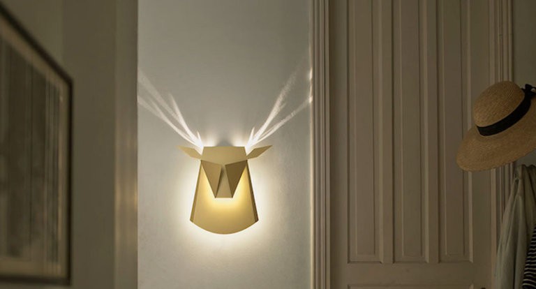 lampade animali origami
