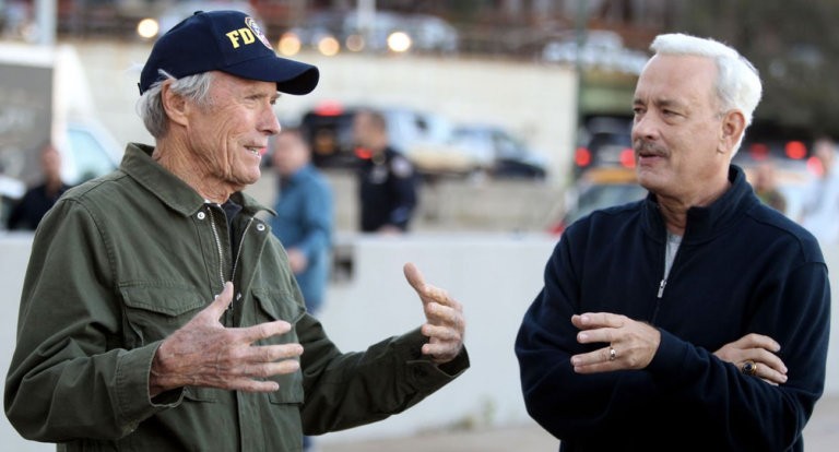 Tom hanks sully clint eastwood
