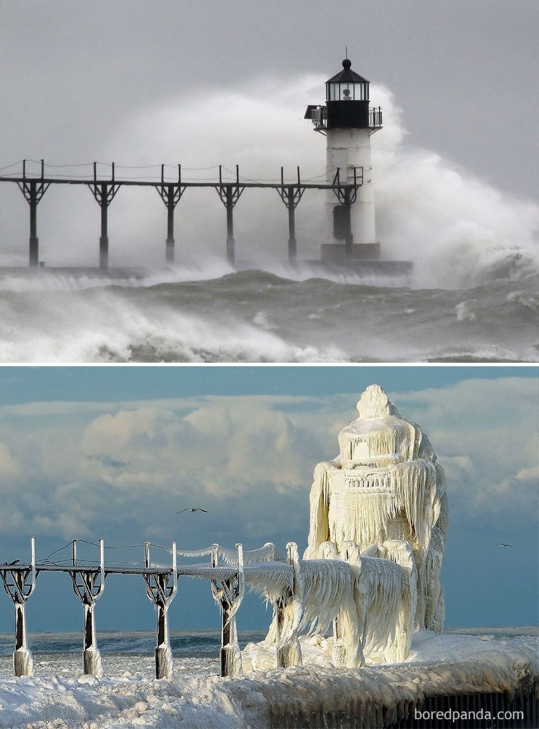 St Joseph Lighthouse, Michigan, USA