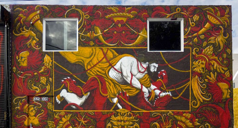 I murales maestosi e giganti di Luca Zamoc